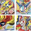 Feutres pinceaux et décalcomanies "Heroes" 9376 inspired by Roy Lichtenstein<Djeco Outlet