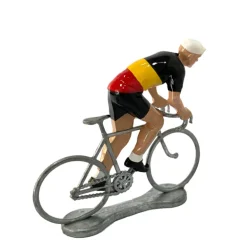 Figurine cycliste grimpeur maillot belge tricolore _ Bernard & Eddy<Bernard & Eddy Shop
