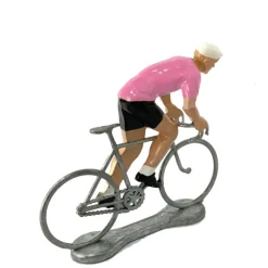 Figurine cycliste grimpeur maillot rose (Tour d'Italie) _ Bernard & Eddy<Bernard & Eddy Hot