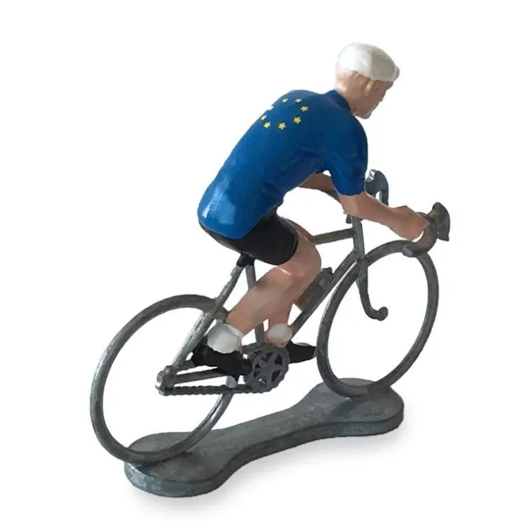 Figurine cycliste maillot champion d'Europe _ Bernard & Eddy<Bernard & Eddy Cheap