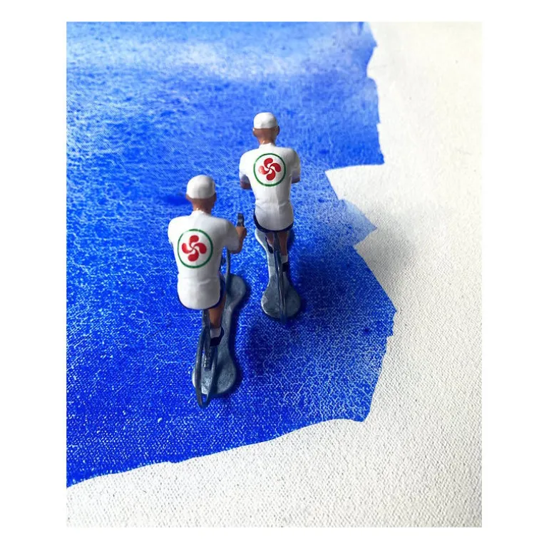 Figurine cycliste maillot Basque _ série limitée Bernard & Eddy<Bernard & Eddy Best