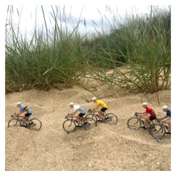 Figurine cycliste maillot jaune _ Bernard & Eddy<Bernard & Eddy Online