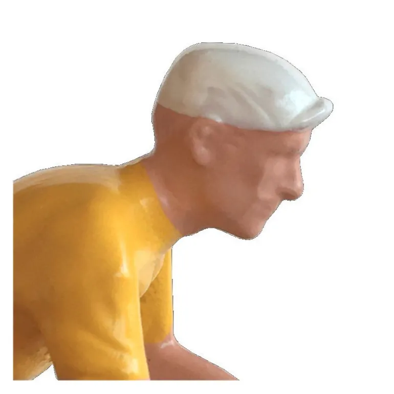 Figurine cycliste maillot jaune _ Bernard & Eddy<Bernard & Eddy Online