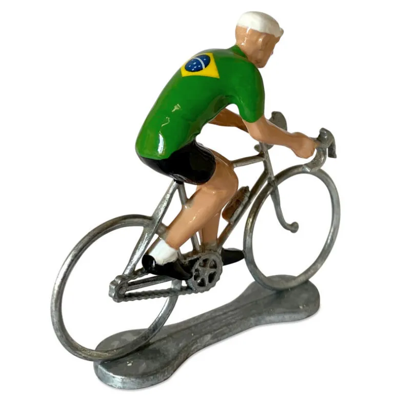 Figurine cycliste maillot Brésil _ Bernard & Eddy<Bernard & Eddy Flash Sale