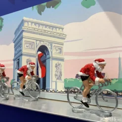 Figurine cycliste Père Noël _ Bernard & Eddy<Bernard & Eddy Best