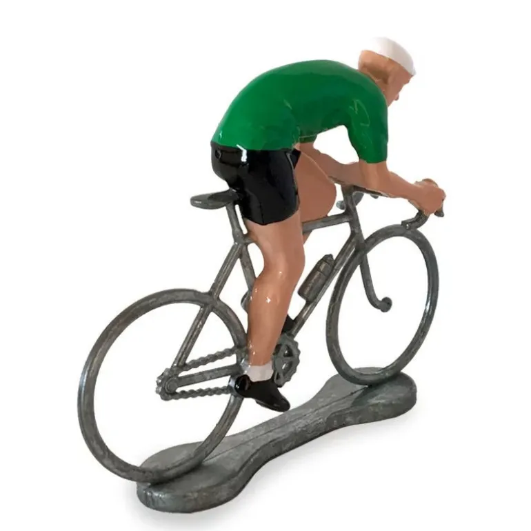Figurine cycliste sprinteur maillot vert _ Bernard & Eddy<Bernard & Eddy Cheap