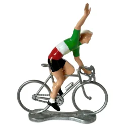 Figurine cycliste winner maillot Italie _ Bernard & Eddy<Bernard & Eddy Shop