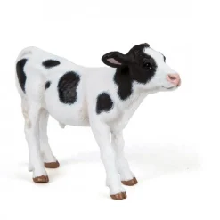 Figurine veau noir et blanc, jouet veau<Papo Best Sale