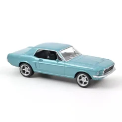 Ford Mustang 1968 Bleue avec caravane Airstream 1-43<NOREV Cheap