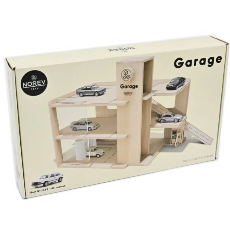 Garage en bois 3 étages<NOREV Cheap