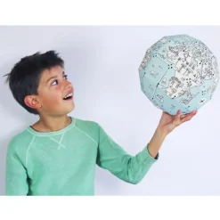 Globe terrestre 3D à assembler et à colorier Pirouette Cacahouète<PIROUETTE CACAHOUETE Best