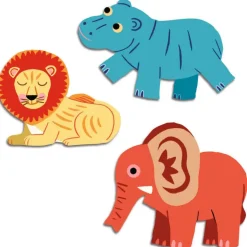 Gommettes autocollantes "Animaux de la savane" Stickers pour enfants 59<Djeco Shop
