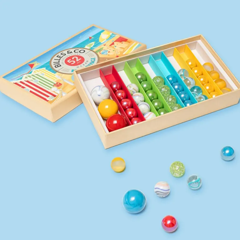 Grand coffret de billes "Beau Rivage" Billes & Co<Billes & Co Store