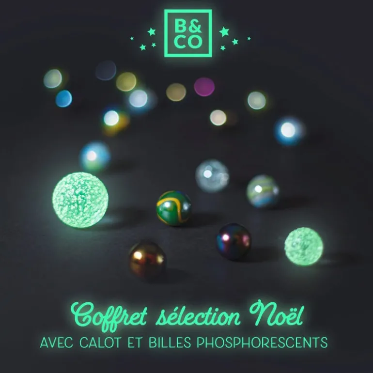 Grand coffret de billes "Sélection Noël" Billes & Co<Billes & Co Discount