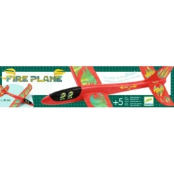 Grand planeur rouge 2108 "Fire Plane"<Djeco Best