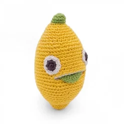 Hochet citron en crochet "The veggy toys", coton bio<MyuM Best