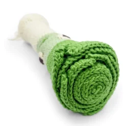 Hochet poireau en crochet "The veggy toys", coton bio<MyuM Outlet