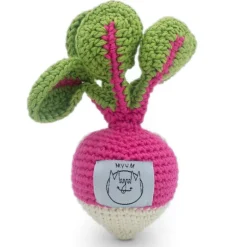 Hochet radis en crochet "The veggy toys", coton bio<MyuM Best Sale