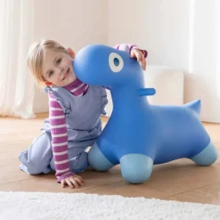 HOPPI dino Bleu cosmique, Animal sauteur<Quut Store