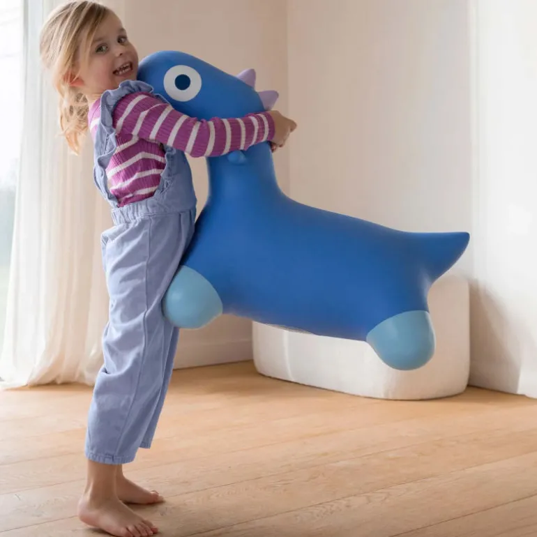 HOPPI dino Bleu cosmique, Animal sauteur<Quut Store