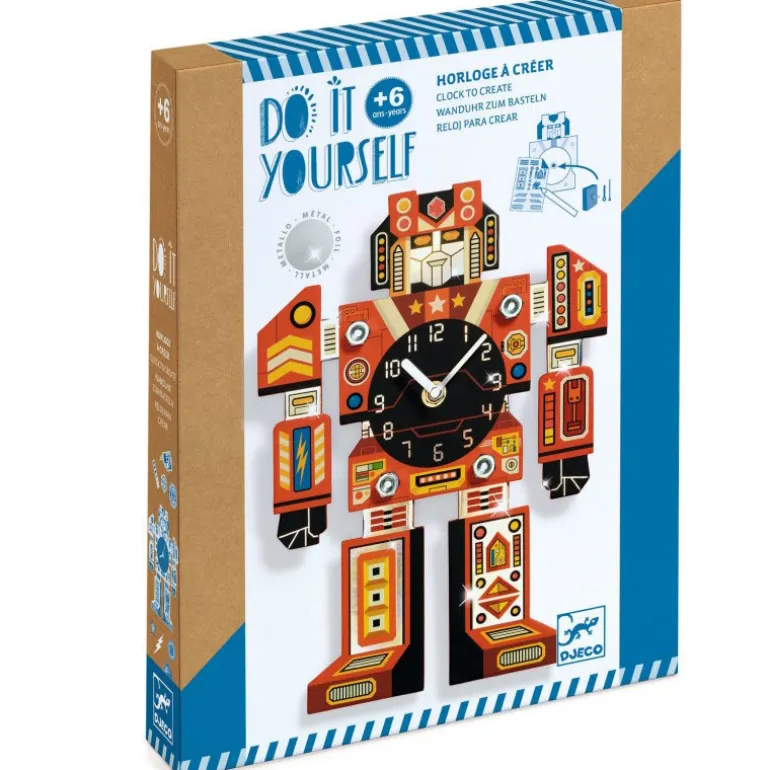 Horloge à créer "Robotime" DIY 7984<Djeco New