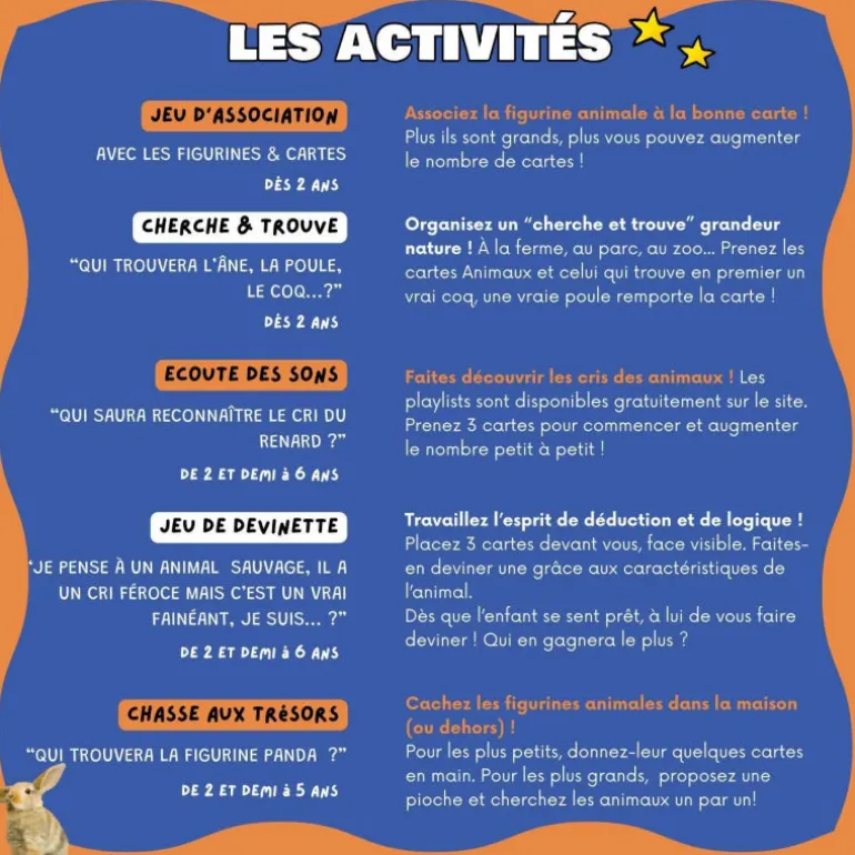 Imagier ANIMAUX mini Mondy, cartes de nomenclature<Observe Montessori Discount