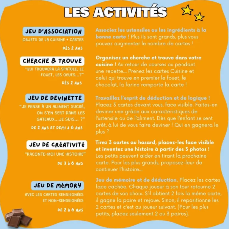 Imagier CUISINE & ALIMENTS mini Mondy, cartes de nomenclature<Observe Montessori Cheap