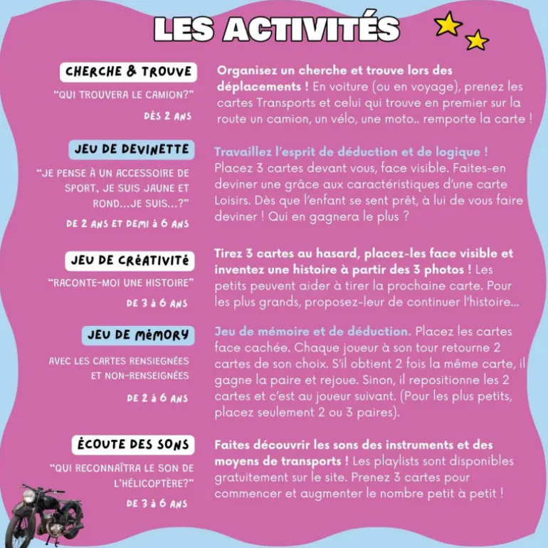 Imagier LOISIRS mini Mondy, cartes de nomenclature<Observe Montessori Cheap