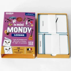 Imagier LOISIRS mini Mondy, cartes de nomenclature<Observe Montessori Cheap