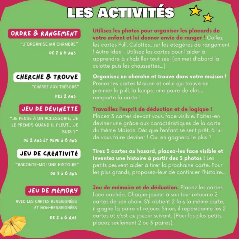 Imagier MAISON & VETEMENTS mini Mondy, cartes de nomenclature<Observe Montessori Store