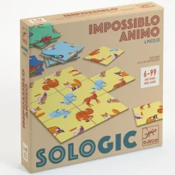 IMPOSSIBLO ANIMO - Jeu Sologic de 0808<Djeco Store