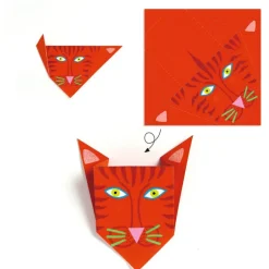 Initiation à l'Origami Animaux, loisir créatif DJO8761<Djeco Fashion