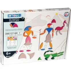 IOTOBO 6+ Maxi - jeu de mosaïque magnétique<SEPP jeux Hot