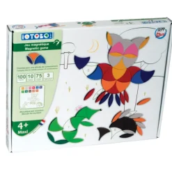 IOTOBO 4+ Maxi - jeu de mosaïque magnétique<SEPP jeux Best