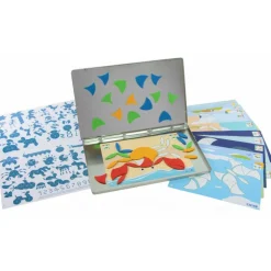 IOTOBO Boîte de voyage 4+ jeu de mosaïque magnétique<SEPP jeux Discount