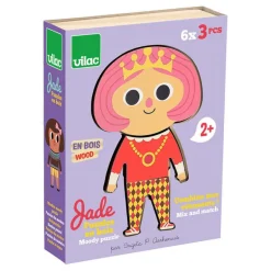 Jade à habiller - Puzzles en bois - Ingela P. Arrhenius 7626<VILAC Best
