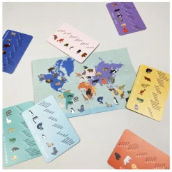 Jeu de cartes des 7 familles "Animaux du monde" Pirouette Cacahouète<PIROUETTE CACAHOUETE Store