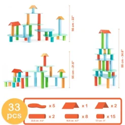 Jeu de construction TUBULO de 8350<Djeco Hot