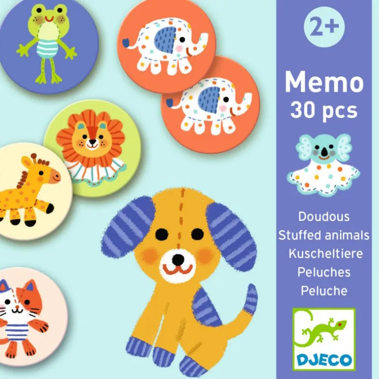 Jeu de Mémo "Doudous" 8264<Djeco Flash Sale