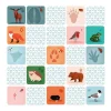Jeu de mémory 'L'animal et son empreinte' Pirouette Cacahouète<PIROUETTE CACAHOUETE Cheap