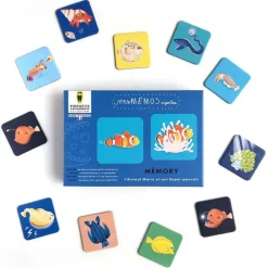Jeu de mémory 'L'animal marin et son super-pouvoir' Pirouette Cacahouète<PIROUETTE CACAHOUETE Cheap