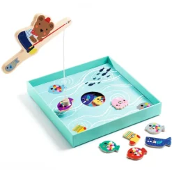 Jeu de pêche aimantée 'Fuzzyfish' 1613<Djeco Clearance