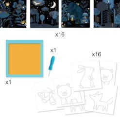 Jeu de picotage pour enfant "Apparitions" 0087<Djeco Clearance