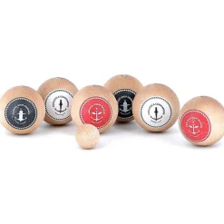 Jeu de pétanque en bois x Marine Nationale - 9313<VILAC New