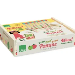 Jeu des 4 alignés "Pom pom pom" Ingela P. Arrhenius 7608<VILAC Fashion