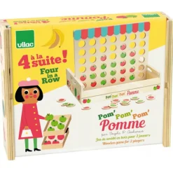 Jeu des 4 alignés "Pom pom pom" Ingela P. Arrhenius 7608<VILAC Fashion