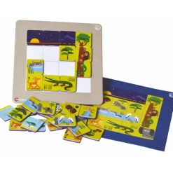 Jeu puzzle magnétique 'Mon petit safari'<SEPP jeux Flash Sale