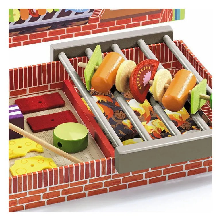 Joe et Max Grill, jouet dinette barbecue 6543<Djeco Clearance