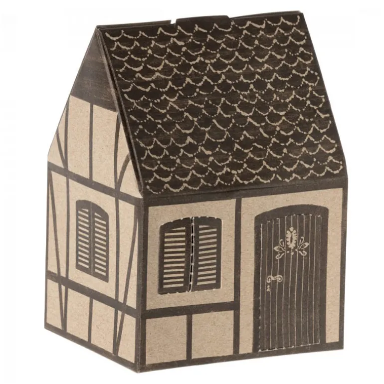 Jumeaux souris en hiver dans leur boîte "maison"<Maileg Store