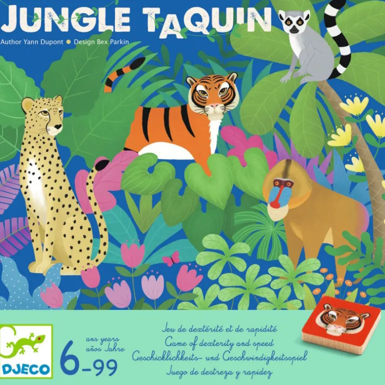 Jungle Taquin, jeu de société 0800<Djeco Outlet